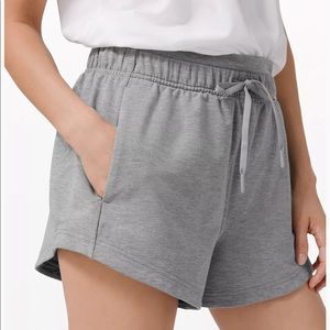 lululemon inner glow high rise 3” shorts